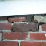 foundation inspection deteriorating brick foundation wall